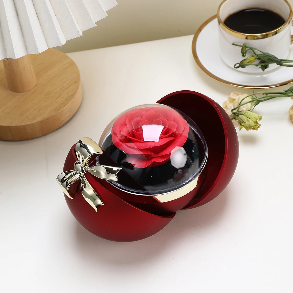 Eternal Rose Jewelry Box