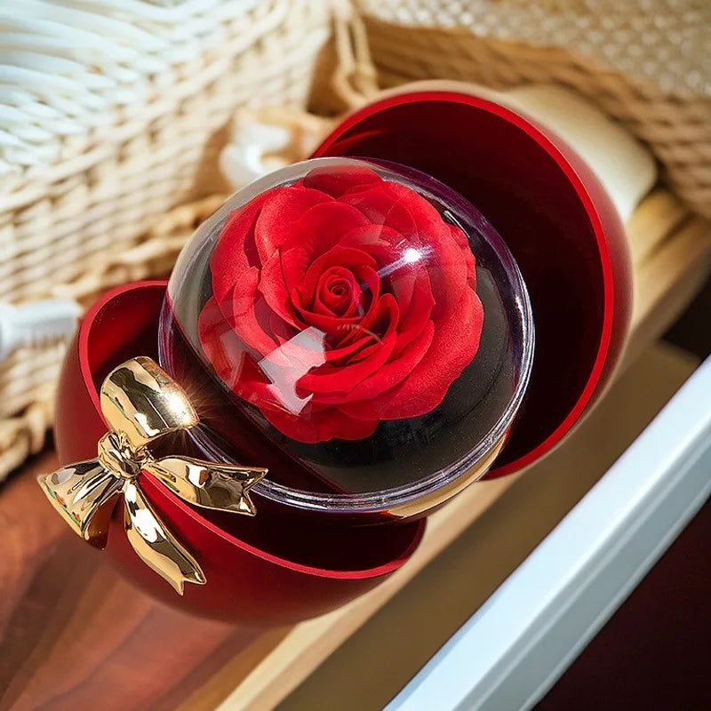 Eternal Rose Jewelry Box